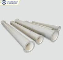 Abrasion Resistant 92%/95% Alumina Ceramic Pipe Lining for Pipeline System
