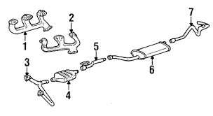 Exhaust Manifold For 1994 Gmc C1500 Pickup Gm Parts Online