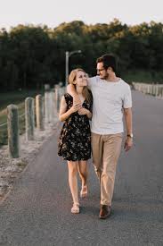 Casual Summer Engagement Photos Outfits Www Alyssabarletter Com Summer Engagement Photos Engagement Photo Outfits Summer Couple Photography Poses