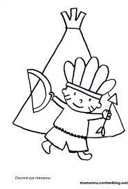 image du blog mananou centerblog net thema indiaan kleurplaten coloriage schtroumpfs facile