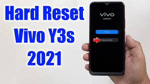 Hard Reset Vivo Y3s 2021