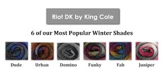 Riot Dk A Soft Light Yarn From King Cole Extraordinary