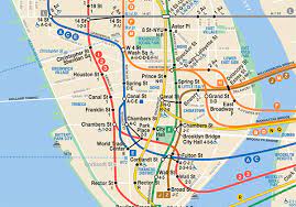 Mapa De Los Trenes De Ny Muévete En Subway Por Nueva York - El Blog De Play And Tour