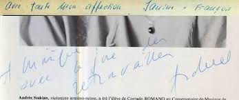 Andrée STAKIAN Daniel SPIELBERG Gallo LP