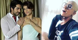 Referring to hollywood actress angelina jolie, who had a double mastectomy to reduce her breast cancer risk, tahira wrote: Ayushmann Khurrana S Wife Shaves Head After Cancer Diagnosis Ayushmann Khurrana Tahira Kashyap Ayushmann Khurrana Wife Cancer Bollywood Bald Beautiful Shaves Head