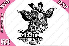 Download Baby Giraffe Graphic By Littlekikishop Creative Fabrica SVG Cut Files