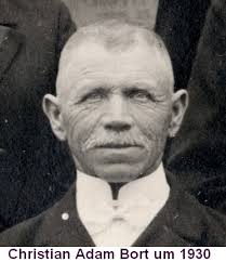 Die Familie Christian Adam Bort (1876-1950) in Verrenberg