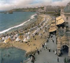 Burton Holmes Biarritz Beach 1927 Beach Biarritz Europe Travel