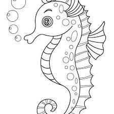 Seepferdchen Malvorlage Ausmalbilder Fur Kinder Malvorlagen Tiere Malvorlagen Pferde Ausmalbilder