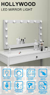 3.7 out of 5 stars. Vanity Mirror Desk Mirrors With Dimmer For Lighting Hollywood Led Lighted Mirror For Make Up Buy Lighted Mirror Led Lighted Mirror Vanity Mirror Product On Alibaba Com