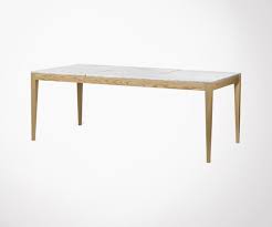 Decouvrez Cette Sublime Table A Manger 10 12 Personnes En Marbre Blanc Et Chene Table Design Marq Table A Manger Marbre Table A Manger En Chene Table A Manger