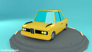 Racing Cartoon Car 3d Model Car Cartoon Car Car 3d Model