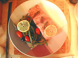 Jamie Oliver Salmon With Prosciutto And Lentils Recipe Food Com Recipe Jamie Oliver Salmon Baked Salmon Lentil Recipes