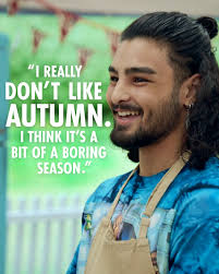 He's a 10 but he doesn't like autumn 😭