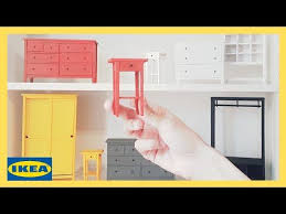 Diy Nightstand Ikea Hemnes Miniature Furniture Youtube In 2020 Diy Nightstand Diy Dollhouse Furniture Ikea Nightstand