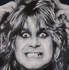 Elvis Aaron Presley A4 acrylic