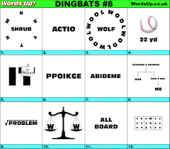 To find answers, you have to take your thinking. Dingbats Quiz 8 Find The Answers To Over 700 Dingbats Words Up Games