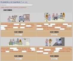 13 Online Exercises To Practice The Preterite Vs Imperfect In Spanish Actividades Para Clase De Espanol Aula De Espanol Clase De Espanol