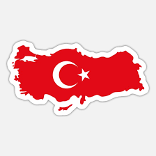 Hitta stockbilder i hd på turkiet karta kort papper 3d naturliga och miljontals andra royaltyfria stockbilder, illustrationer och vektorer i shutterstocks samling. Turkiet Flagga Med Halvmane Och Hjarta Som En Karta Klistermarke Spreadshirt