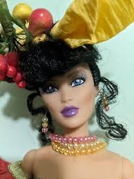 17" Carmen Miranda Doll by Artist Sandra Bilotto (2003) Paradise Galleries 