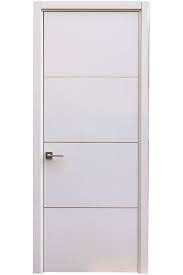 Dark doors frame a great view! Modern White Bedroom Doors Novocom Top