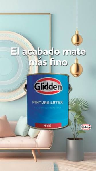 Pintura Glidden interior, exterior 19L