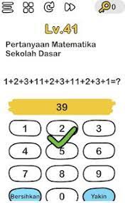 Feb 07, 2020 · kunci jawaban brain out level 40 : Pertanyaan Matematika Sekolah Dasar Brain Out Jawabannya Gini Area Tekno