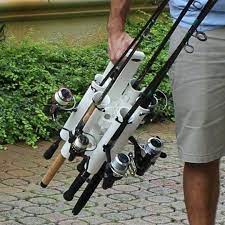 Making a pvc rod holder is easier than you might think. Diy Pvc Outdoor Fishing Rod Holder 22 Vanchitecture Portable Fishing Rod Fishing Rod Diy Fishing Rod