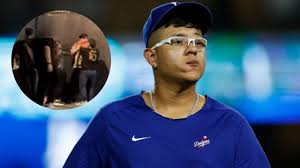 Julio Urías: Video shows former Dodger attacking wife