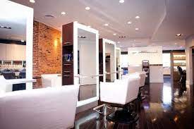 Odyssey Double Sided Salon Barber Mirror Styling Station With Led Light Salon Interior Design Beauty Salon Interior Salon Interior