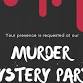 Halloween murder mystery event image
