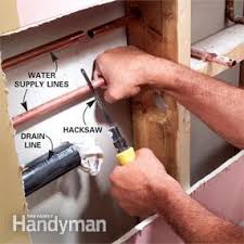bathroom sink: wall hung sink