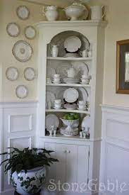 Our hutches range in size, with some more slim and shallow models available. Summer Cupboard Stonegable Corner Cabinet Dining Room Dining Room Corner Small Corner Cabinet