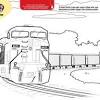 These train coloring pages feature bullet trains, steam engines, freight trains, and more. 1