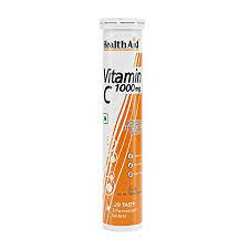 Vitamin c is one of the most important supplements to include in your diet to keep your body functioning properly. Healthaid Vitamin C 1000mg Orange 20 Effervescent Tablets Amazon In Health Personal Care
