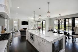 Although the degree of openness can vary, these homes generally feature kitchens that flows right into the main living areas (frequently an island provides a bit of definition). Open Concept Floor Plan Percect For Entertaining Traditional Kitchen Chicago By Abruzzo Kitchen Bath Houzz