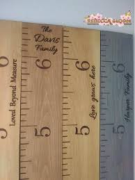 Giant Personalized Measuring Stick Growth Chart Wooden