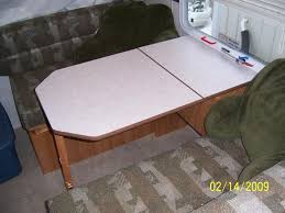 Rv Net Open Roads Forum Hybrid Travel Trailers Dinette Table Legs Remodeled Campers Trailer Remodel Travel Trailer Remodel