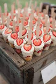 47 Sweet Finger Food Appetizers For Your Wedding 31 Food Shortcake Party Shower Food