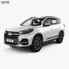 Tiggo8 is equipped with honeywell turbocharger and bergwarner dvvt. Chery Tiggo 8 With Hq Interior 2018 3d Model Vehicles On Hum3d