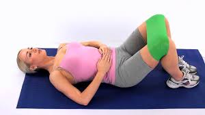 Taking a half kneeling position (right knee down, left knee upright), grab the handle with the same side hand that is kneeling on the ground. Hip Abduction With Band Supine Youtube