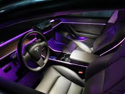 Model 3 Ambient Lighting Kit V3 Intelligentized Auto Parts Hansshow