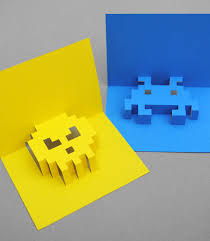 Maybe you would like to learn more about one of these? How To Make 8 Bit Pop Up Cards Diy Crafts Handimania