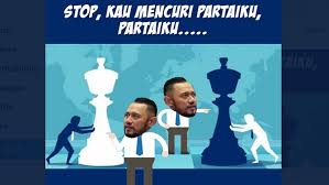 Meme main catur di tabrak sepeda ( dori harsa ninggal tatu). Demokrat Ambyar Trending Twitter Meme Kocak Ahy Bikin Netizen Ngakak