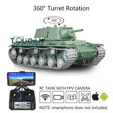 Check spelling or type a new query. Heng Panjang 1 16 6 0 Disesuaikan Soviet Kv 1 Fpv Rtr Rc Tank 3878 Logam Trek Roda Th16178 Rc Tank Aliexpress