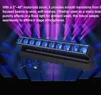10*60W Zoom Pixel Beam Bar Moving Head+LED Backlight-BLUESEA