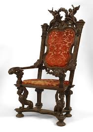 Monumental 19th Century French Empire Style Throne Chair In 2020 Throne Chair Empire Style Chair