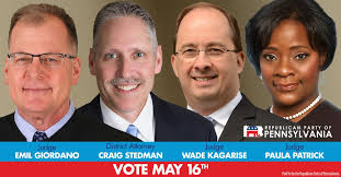 The ONLY Superior Court candidates endorsed by the Republican Party of  Pennsylvania. Use your four votes for Superior Court wisely