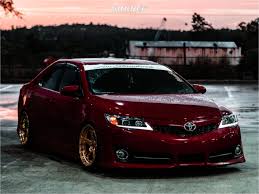 Find toyota camry at the lowest price. 2014 Toyota Camry Se Sport With 18x9 5 Aodhan Ds05 And Dunlop 245x40 On Coilovers 863906 Fitment Industries