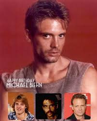 Happy Birthday to the actor MICHAEL BIEHN. Biehn got his start in movies  with a bit part in the film version of GREASE in 1978. In 1981, he appeared  in the role